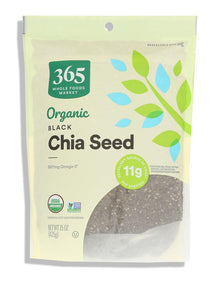 365 Organic Black Chia Seeds 15 Ounce Whole Foods Market