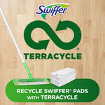 Swiffer Sweeper 2-in-1 Mops for Floor Cleaning, Dry and Wet Multi Surface Floor Cleaner, Sweeping and Mopping Starter Kit, Includes 1 Mop + 19 Refills, 20 Piece Set - Rayz Mart