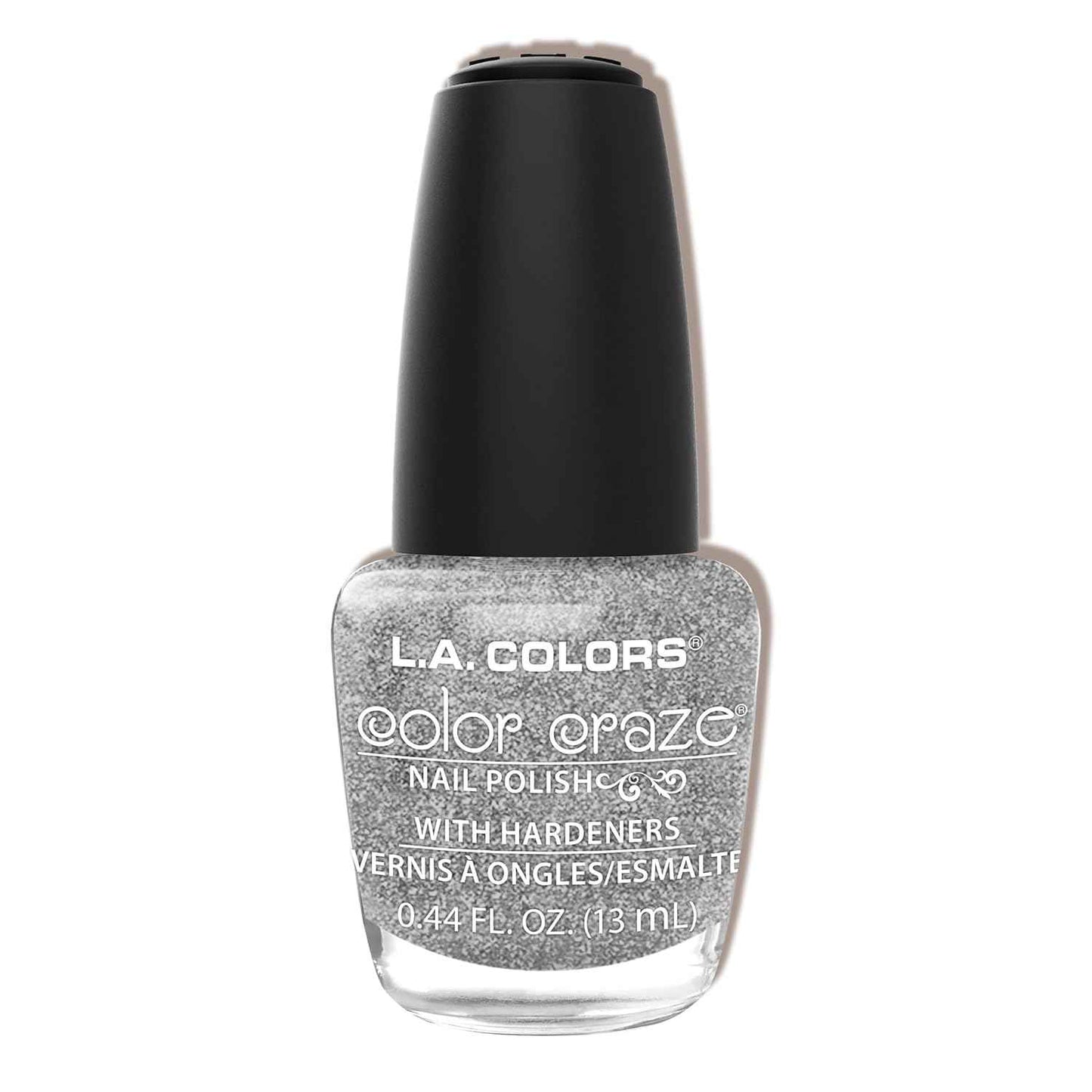 L.A. COLORS Color Craze Nail Polish, Glitter Bomb CNP543