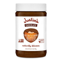 Justin's Organic Hazelnut Almond Butter Chocolate Spread, 16 Ounces, Gluten-free, No Stir, Kosher