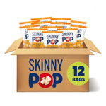 SkinnyPop Original Popcorn, 12-count, 1oz Individual Size Snack Bags, Gluten Free, Dairy Free, Non-GMO