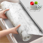 Beautysaid Shelf and Drawer Liner for Kitchen Cabinet, Non Adhesive Non Slip Shelf Paper Waterproof Washable Thickened for Dresser Pantry Shelve Bathroom Protector Liner(White,12 in x 10 FT)