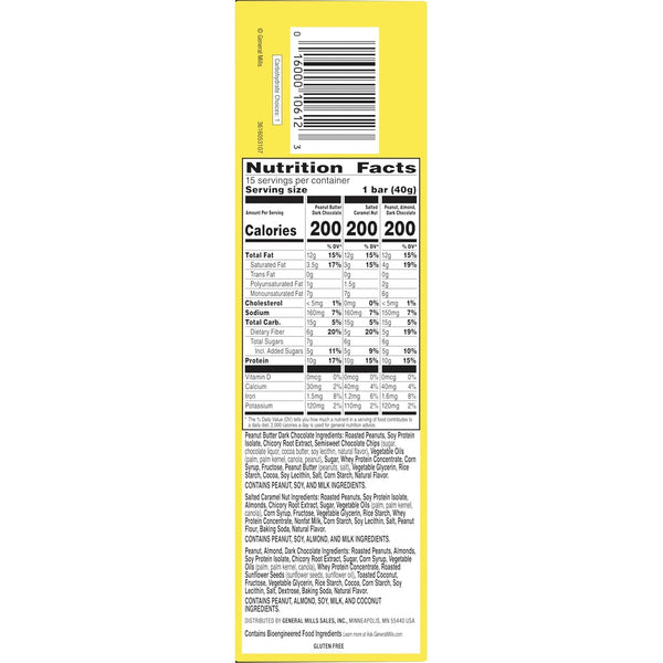 Nature Valley Protein Bars Variety Pack, 15 Count, 21.3 oz Box