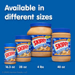 SKIPPY Chunky and Crunchy Peanut Butter Twin Pack 2 x 40oz Gluten-Free Kosher Certified