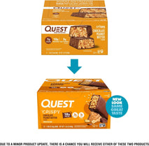 quest nutrition crispy chocolate peanut butter hero protein bars keto friendly 12 count