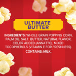Orville Redenbacher's Microwave Popcorn, Ultimate Butter Flavor, 6-Count Boxes