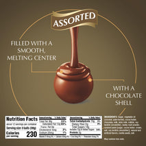 lindt assorted chocolate candy truffles, 15.2 oz, assorted flavors, gourmet, kosher
