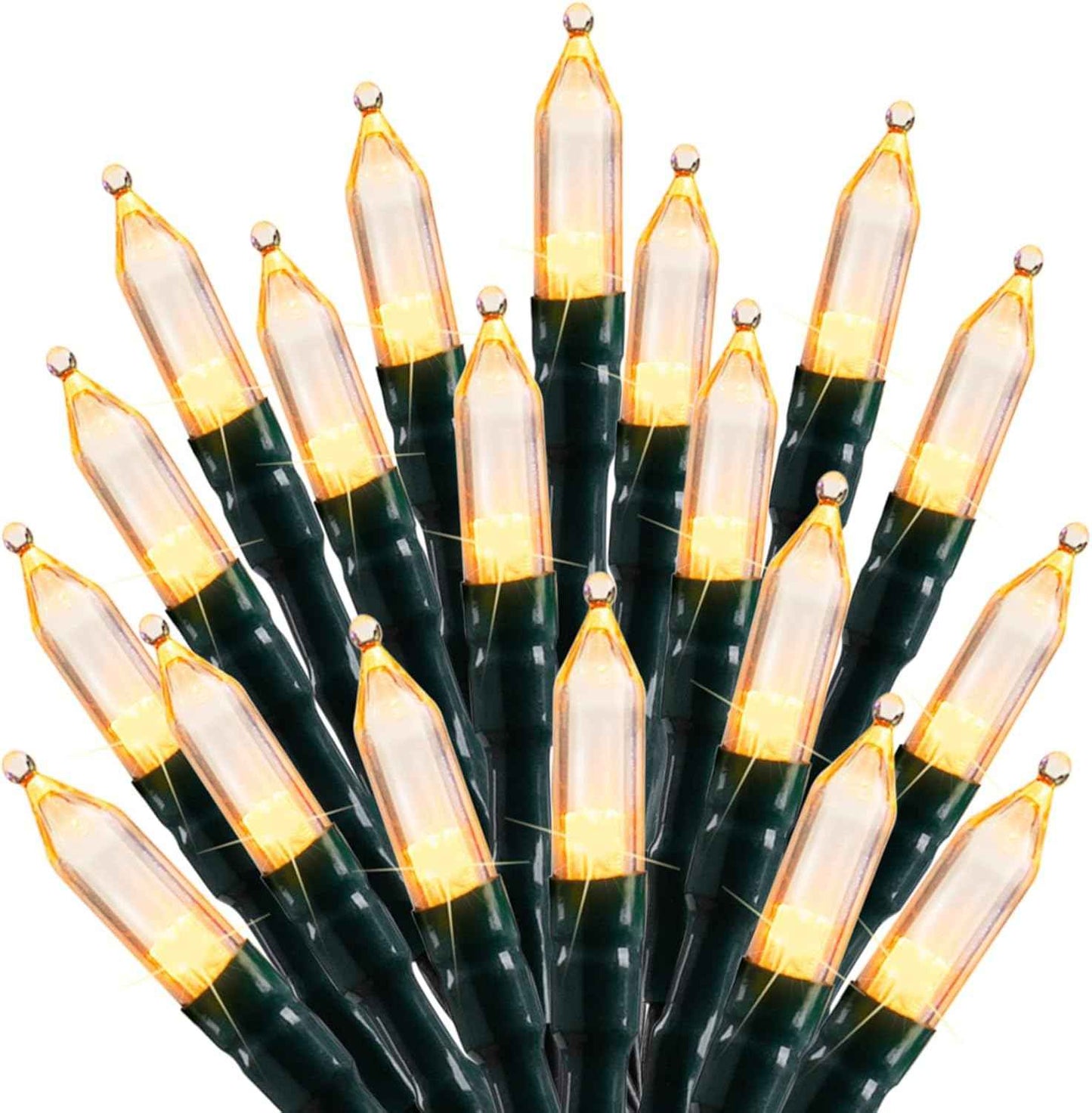 Minetom Pink Mini Christmas Lights - 39 Feet 100 LED Fairy String Lights with 8 Lighting Modes Waterproof Connectable for Indoor Outdoor Xmas Tree Garland Wreath Holiday Valentine's Day Decoration