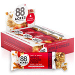 88 Acres Granola Bars, Dark Chocolate Sea Salt, 12 Count, Individually Wrapped, School Safe, Allergen Free