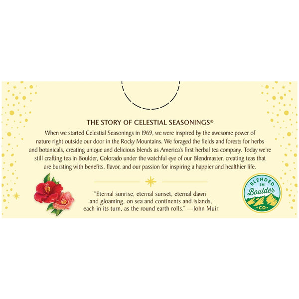 Celestial Seasonings Hibiscus Tea, Red Zinger Herbal Tea, Caffeine Free, 20 Tea Bags