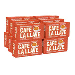 Cafe La Llave Dark Roast Espresso Coffee, 10 oz Bricks, Pack of 4, Cuban Style, Bold & Rich