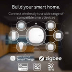 Aeotec Smart Home Hub, Z-Wave, Zigbee, Matter Gateway, Compatible with Alexa, Google Assistant, WiFi Hub