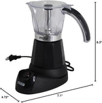 IMUSA 6 or 3 Cup Electric Espresso Maker for Coffee