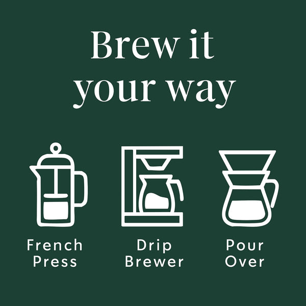 Starbucks 18-oz 100% Arabica House Blend Medium Roast Coffee, 12 oz bag, perfect for drip brewer, coffee press, pour-over and moka pot brewing