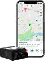 Motosafety 4g obd gps car tracker for auto fleet parents teens elderly with real time location monitoring