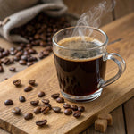 VitaCup Mushroom Coffee Grounds with Lions Mane and Chaga, Medium Dark Roast Arabica Specialty Coffee, 10 Oz