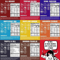 Righteous Felon Beef Jerky Variety Pack, 8 Pack Sampler, Gluten Free, High Protein, Keto, Low Sugar