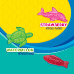 Bulk Swedish Fish and Friends Soft & Chewy Gummy Candy, 12-3.59 oz Bags