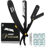 utopia-care-professional-straight-razor-with-safety-edge-black-100-pack-blades