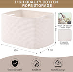 Storage Baskets for Organizing Shelves and Baby Nursery