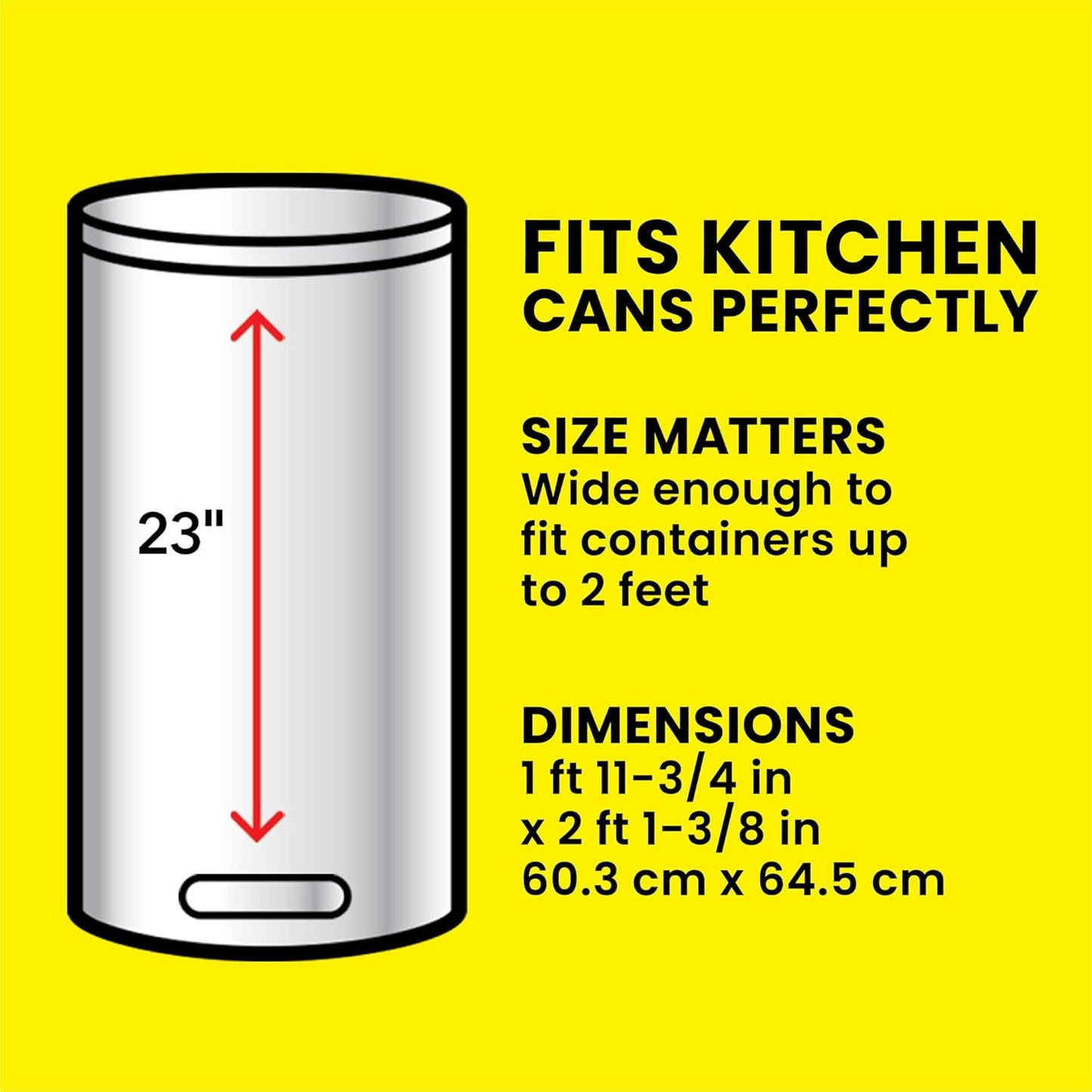 Glad ForceFlex Tall Kitchen Trash Bags, 13 Gallon, Gain Fresh Clean, 40 Count (Package May Vary)