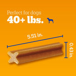 pedigree dentastix large breed dog treats original beef flavor dental chews 2.73 lb variety pack