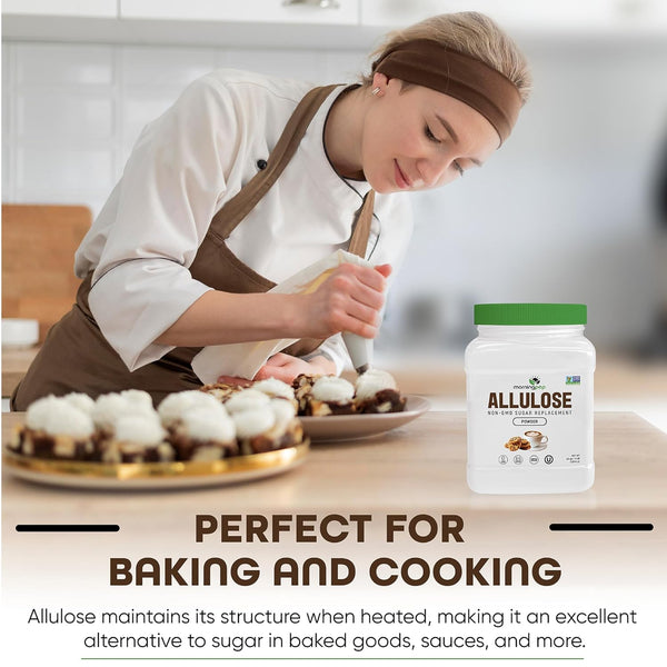 Morning Pep Allulose Sweetener 4 lb - Zero Calorie, Non-GMO, Keto, Kosher Sugar Alternative