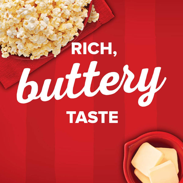Orville Redenbacher's Popcorn Oil, Butter Flavor, 16 fl oz, Pack of 6