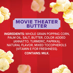 Orville Redenbacher's Microwave Popcorn, Movie Theater Butter Flavor, 3g Fiber, 24-Count
