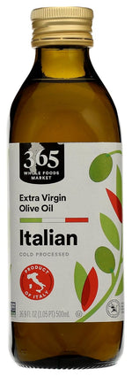365 by Whole Foods Market, Extra Virgin Mediterranean Olive Oil, 33.8 Fl Oz for cooking, baking, and dressings