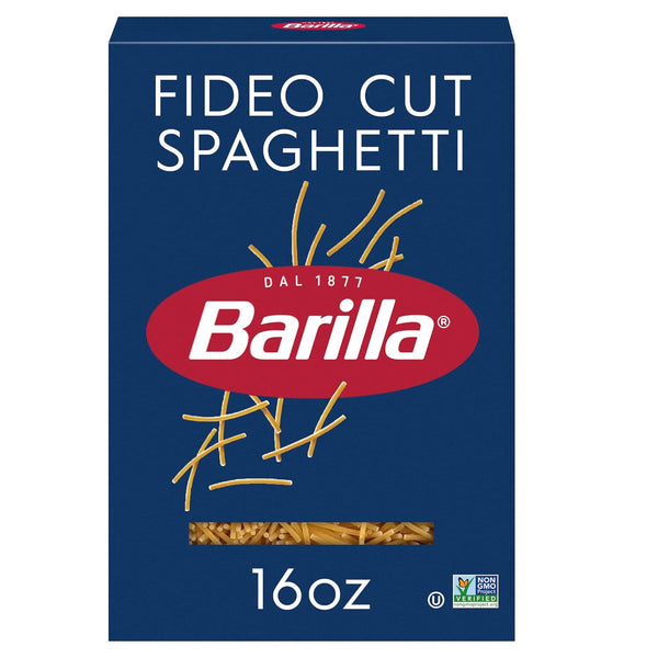 Barilla Non-GMO Durum Wheat Semolina Angel Hair Pasta, 16 oz, Kosher Certified Box