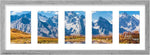 Vittanly 11x14 Collage Picture Frame, Displays 5Pcs 4x6 Pictures with Mat or 1Pcs 11x14 without Mat for Wall Mounting, Picture Frames Collage Wall Decor in Black, 1 Pack