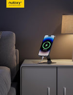 Dual Folding Phone Stand for Desk and Travel, Compatible with iPhone and Nintendo Switch