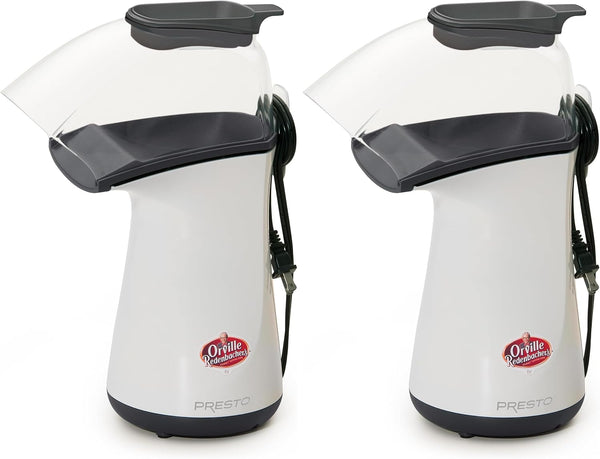Presto PopLite Hot Air Popcorn Popper, 18 Cups, Yellow