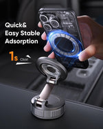 360° Adjustable Magnetic Car Phone Mount for iPhone