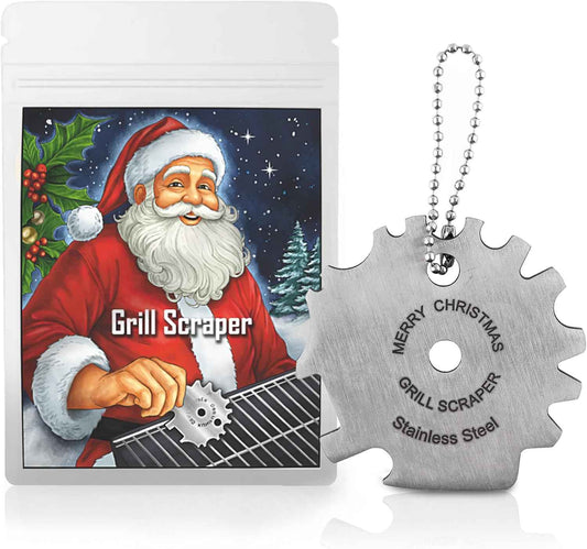 Grill Scraper Stocking Stuffers for Adults Men Women Gifts Teens Gift for Men Who Have Everything Dad Christmas Mom Grandma Grandpa Him Her Stuffer Husband Ideas Boyfriend Father Kitchen Gadgets