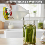 Iberia 1 Gallon All Natural Distilled White Vinegar, 5% Acidity for Cooking and Cleaning