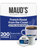 Maud's Bold Dark Roast Coffee Pods Variety Pack, 40-count, 9 Assorted Flavors