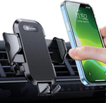 andobil 2026 Upgraded Car Phone Holder Mount for Vent, Military Sturdy Metal Clip Air Vent Phone Holder for Your Car Easy Used Cell Phone Car Mount for iPhone 17 Pro Max 15 14 13 Samsung S26 S25