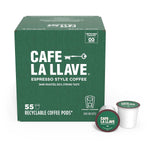 Cafe La Llave 24 Count Dark Roast Coffee Pods Compatible with Keurig Brewers