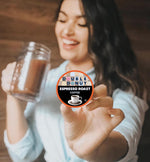 Dark Espresso Roast Coffee Pods for Keurig K Cup Brewer Machines