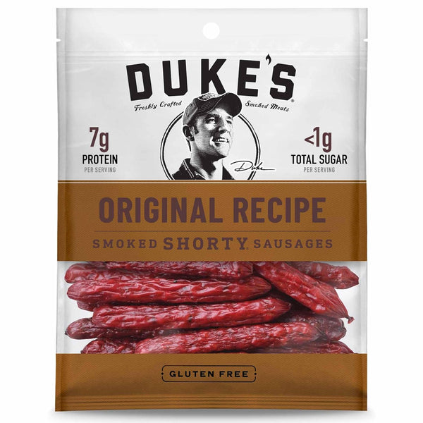 Duke's Original Smoked Shorty Sausages, 16 oz, Gluten-Free, Keto Friendly