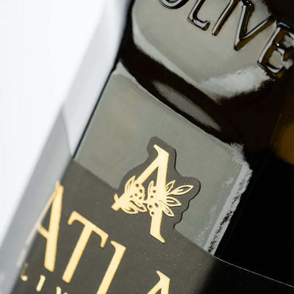 Atlas 1 LT Moroccan organic cold-pressed extra virgin olive oil with polyphenol rich, newly harvested, unprocessed from single family farm