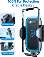 andobil 2026 Upgraded Car Phone Holder Mount for Vent, Military Sturdy Metal Clip Air Vent Phone Holder for Your Car Easy Used Cell Phone Car Mount for iPhone 17 Pro Max 15 14 13 Samsung S26 S25