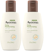aveeno daily moisturizing body wash for sensitive skin + prebiotic oat, gentle on dry skin, 2 fl. oz travel size