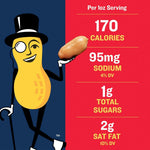 Planters Salted Cocktail Peanuts, 2.19lb Jar, Kosher, Bulk Nuts