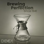 Chemex bonded filter for coffee, natural square, 100 count, exclusive packaging