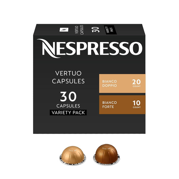 Nespresso Capsules Vertuo Odacio Medium Roast Coffee 30-Count Pods