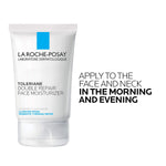 La Roche-Posay Toleriane Double Repair Face Moisturizer for all skin types with ceramide and niacinamide, fragrance-free, oil-free
