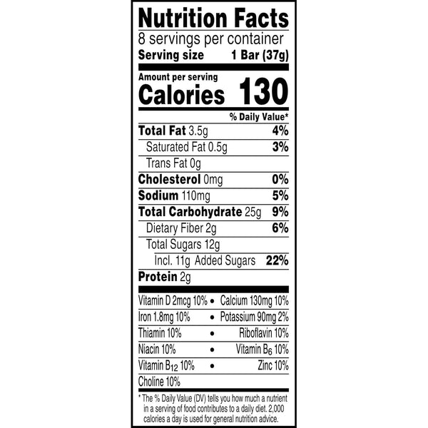 Nutri-Grain Soft Baked Breakfast Bars Variety Pack Whole Grain Snacks